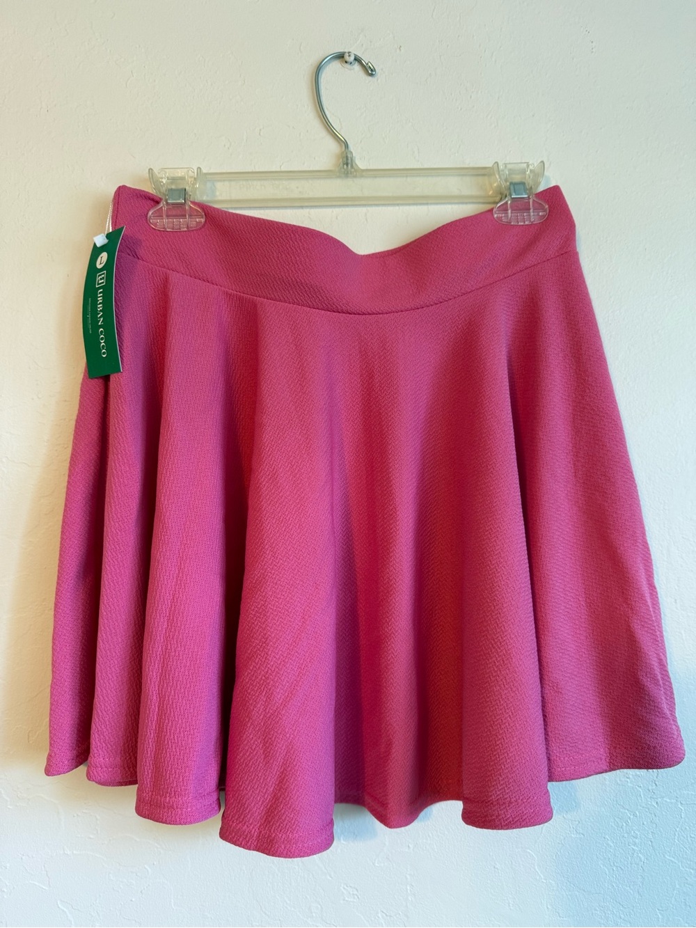 Pink Circle Skirt — Flared Skater Style